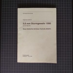 Reglement 53.96 d, 5,6 mm Sturmgewehr 1990 (5,6 mm Stgw 90) Neue Gefechts-Schiess-Technik (NGST), 1997