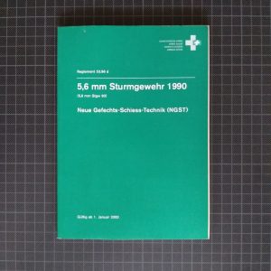 Reglement 53.96 d, 5,6 mm Sturmgewehr 1990 (5,6 mm Stgw 90) Neue Gefechts-Schiess-Technik (NGST), 2000