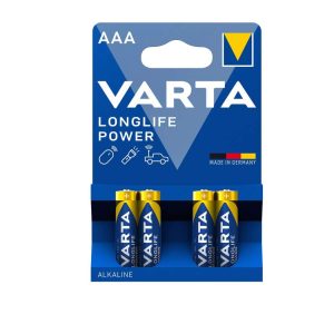 4 VARTA Batterien LONGLIFE Power Mignon AAA 1,5 V