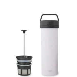 Espro P0 Ultralight French Press für unterwegs, Frost Wisteria