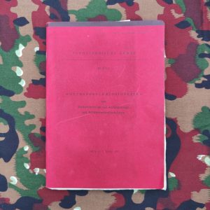 Reglement 61.3 d, HOECHSTGESCHWINDIGKEITEN der Motorfahrzeuge und Anhängerzüge mit Militärkontrollschildern, 1965