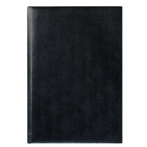 Buchkalender Tagesplaner 2025 schwarz