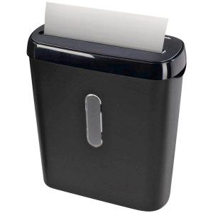 hama Home X10CD Aktenvernichter mit Partikelschnitt P-4 bis 10 Blätter