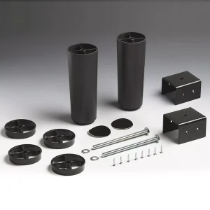 Tempur Bettadapterset mit 2 Stützfüßen