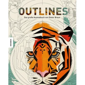 "Outlines" - Das große Ausmalbuch von Dieter Braun