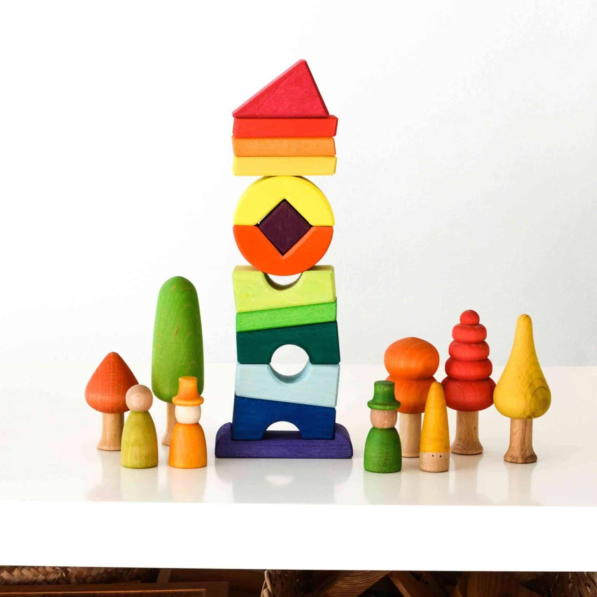 Glückskäfer schiefer Turm