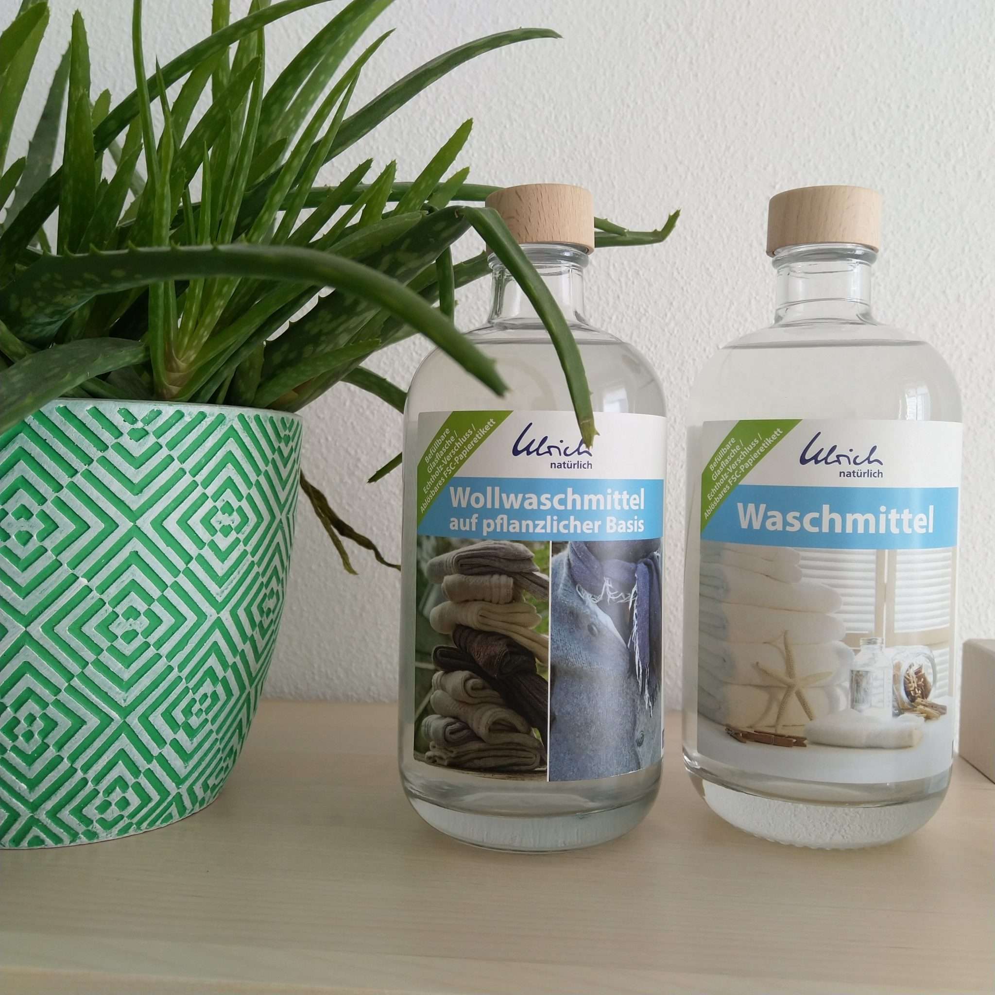 Ulrich natürlich Waschmittel in der Glasflasche (500 ml) – Bild 4